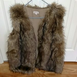 Merona Faux Fur Vest